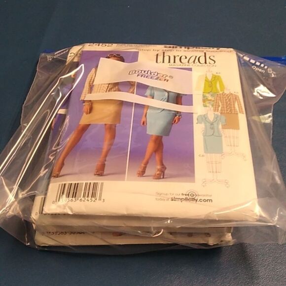 Simplicity Threads Sewing Patterns Collection Uncut Cottagecore Grandmacore - Picture 12 of 12